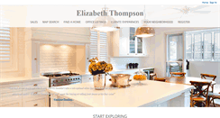 Desktop Screenshot of elizabeththompson.com